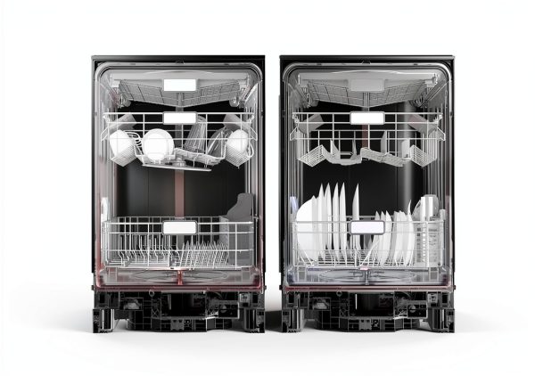 Sharp Dishwasher SDW6726MS Quiet Library Tech Adjustable Rack-5