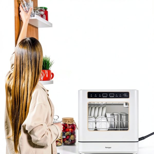 Countertop Dishwasher ZHC Stainless Steel Model xiwanji01-2