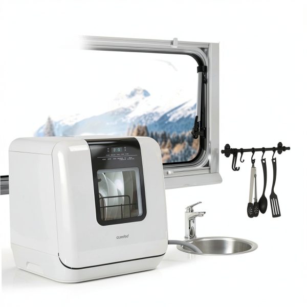 Midea Countertop Dishwasher CDC17P2AWW 6L Portable UV Hygiene Model-8