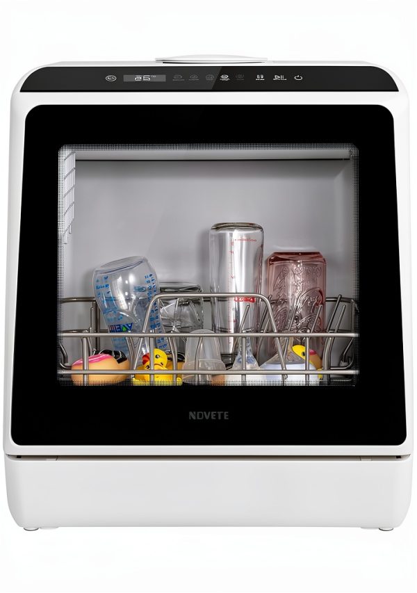 Countertop Dishwasher NOVETE TDQR01 4‑Place Settings 5‑Cycle-8