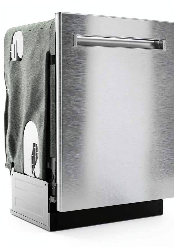 Sharp Dishwasher SDW6726MS Quiet Library Tech Adjustable Rack-12