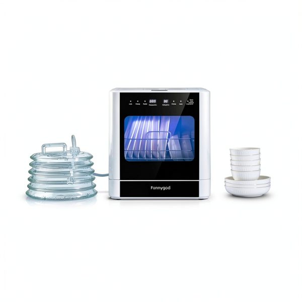 ZHC Countertop Dishwasher xiwanji03 8‑Place Portable Auto‑Program-2
