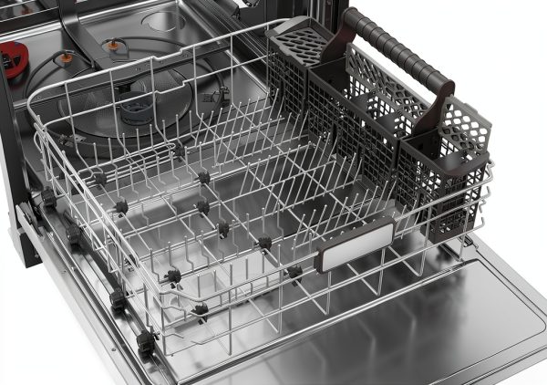 Sharp Dishwasher SDW6726MS Quiet Library Tech Adjustable Rack-13