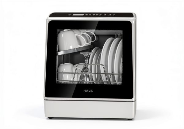 HAVA Countertop Dishwasher TDQR 5L Tank Compact Stainless Steel-6