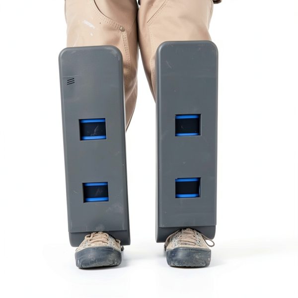 Adjustable Crawler Climber Knee Pads，with 60 Degree Hardening Anti Slip Design，Built in Foam，Lightweight Comfortable Ideal for Tight Spaces Attics and Beams，Toe Knee Crawler Knee Pads for Work-3