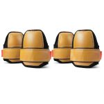 Leather Knee Pads, One Strap Non-slip Knee Pads, Machine Washable, Durable,Large Size-0