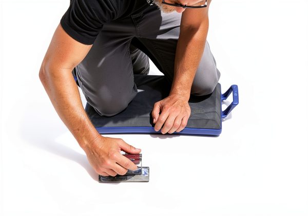 Marshalltown Foam Kneeler Board with Extra Large Handles and Blue XL-6