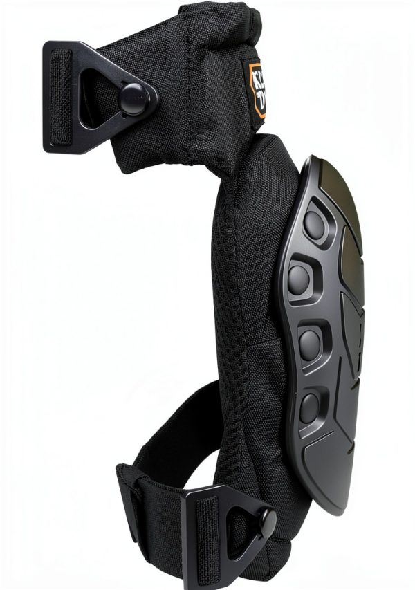Klein Tools 60344 Knee Pads, Hinged Gel Knee Pads with Slip Resistant Rubber Caps, Quick-Release Clips and Adjustable Straps, Black-8