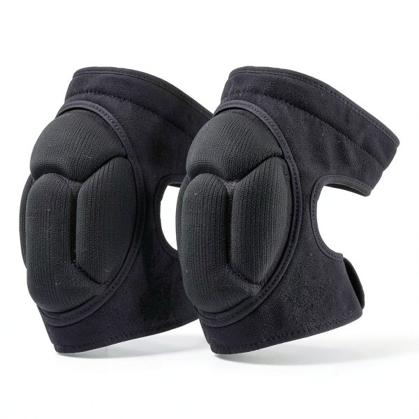 Knee Pads, Work Thick Foam Knee Pads Work Anti Slip Collision Avoidance Knee Pads for Gardening Construction Cleaning Flooring Men Women(COLOR:Black)-3