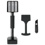 Knee Kicker QWORK Carpet Installer Combo with Triple Nap Grip 16.5"-0