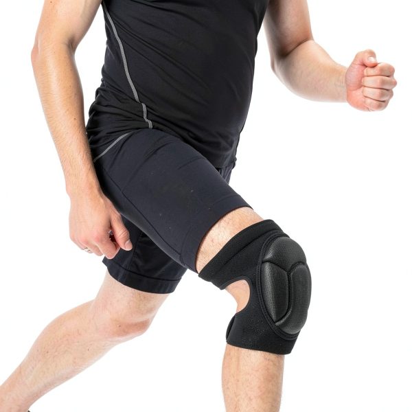 Knee Pads, Work Thick Foam Knee Pads Work Anti Slip Collision Avoidance Knee Pads for Gardening Construction Cleaning Flooring Men Women(COLOR:Black)-6